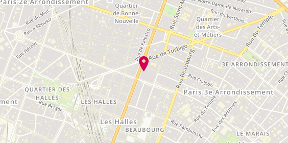 Plan de Fortis Immo Paris, 64 Boulevard de Sébastopol, 75003 Paris