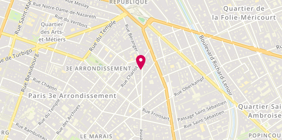 Plan de TGC Immo Pro, 129 Rue de Turenne, 75003 Paris