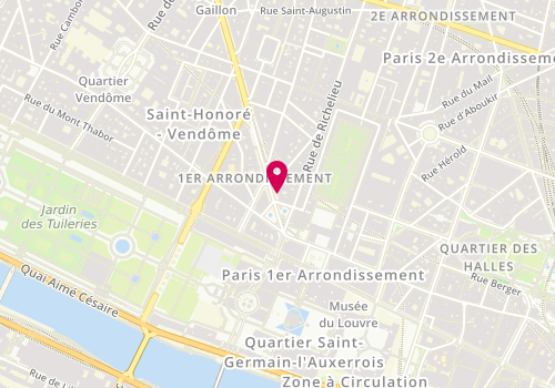 Plan de Webere Wealthy Bear Real Estate, 4 avenue de l'Opéra, 75001 Paris