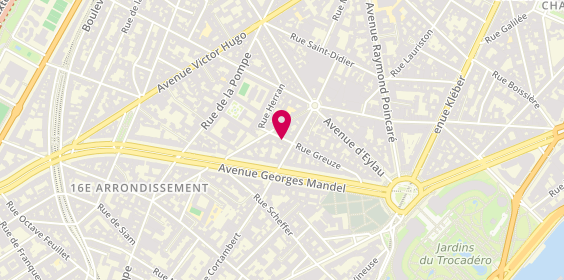 Plan de Apollo Transactions Immobilières, 31 Rue Greuze, 75116 Paris
