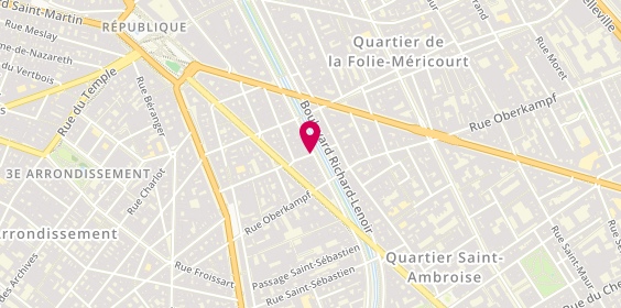 Plan de Ldp Immobilier, 111 Boulevard Richard-Lenoir, 75011 Paris