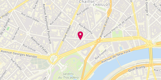 Plan de Agence ALMA, 30 Rue de Lubeck, 75116 Paris
