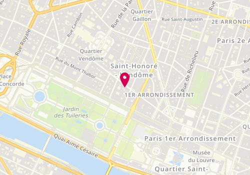 Plan de Fessart Immobilier, 205 Rue Saint Honore, 75001 Paris