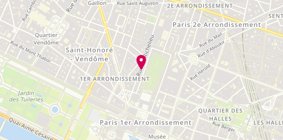 Plan de Stéphane Plaza Immobilier, 26 Rue de Richelieu, 75001 Paris