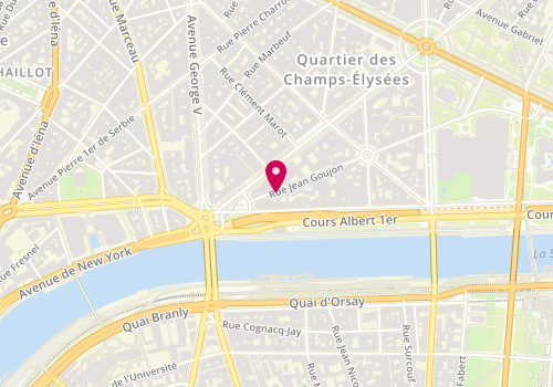 Plan de Groupe Direct Immobilier, 37 Rue Jean Goujon, 75008 Paris