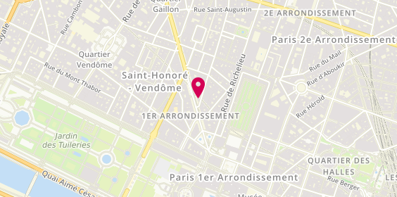 Plan de Mondrian immobilier, 14 avenue de l'Opéra, 75001 Paris