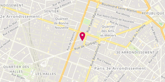 Plan de The Butler, 239 Rue Saint-Martin, 75003 Paris