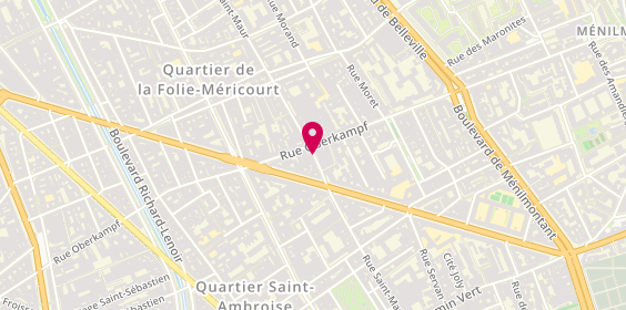 Plan de Concierge Partners, 103 Rue Saint Maur, 75011 Paris