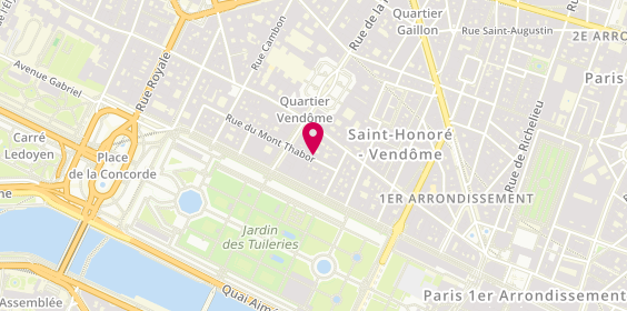 Plan de Caps'Immo, 10 Rue du Mont Thabor, 75001 Paris