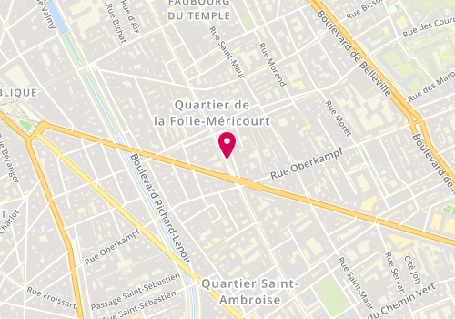 Plan de Laforêt, 94 Parmentier, 75011 Paris