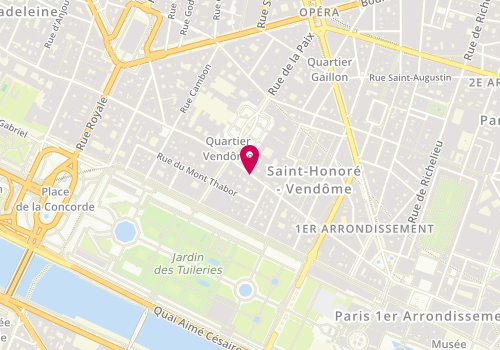 Plan de Perfecta Immobilier, 229 Rue Saint Honoré, 75001 Paris
