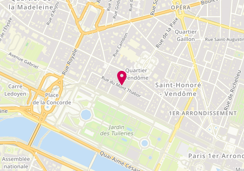 Plan de Sans, 24 Rue du Mont Thabor, 75001 Paris