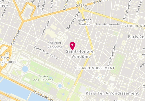 Plan de Imax Gestion, 11 Rue du Marché Saint-Honoré, 75001 Paris