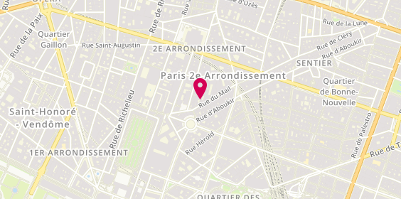 Plan de Cabinet Kadiste, 7 Rue du Mail, 75002 Paris