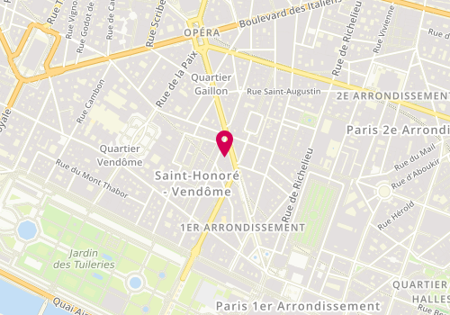Plan de MYCUBE Logistique, 27 avenue de l'Opéra, 75001 Paris
