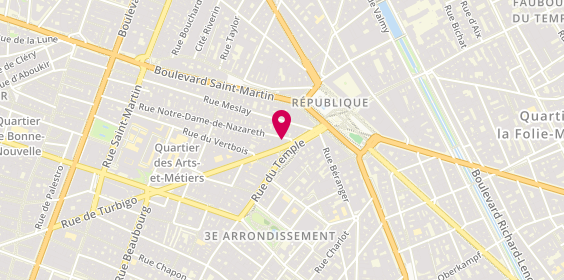 Plan de Agence immobilière Nexity, 89 rue de Turbigo, 75003 Paris