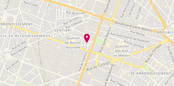 Plan de Codaci Immobilier, 39 Rue de Palestro, 75002 Paris