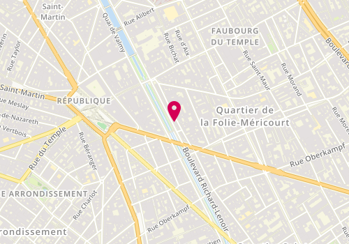 Plan de Guy Hoquet l'Immobillier Etude Dll, 6 Jules Ferry, 75011 Paris