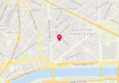 Plan de Optelios Patrimoine, 9 Rue de la Tremoille, 75008 Paris
