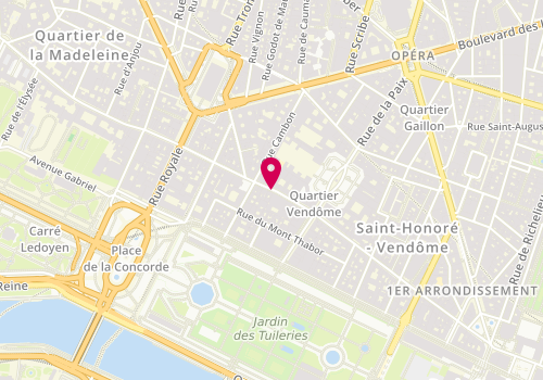 Plan de Vingt Paris, 253 Rue Saint-Honoré, 75001 Paris