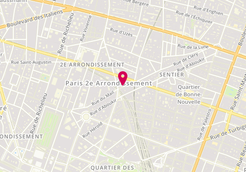 Plan de Ibert Gestion, 5 Rue de Cléry, 75002 Paris