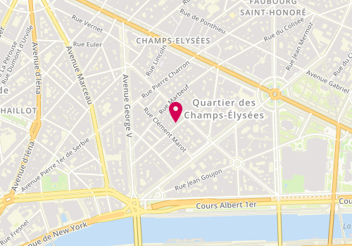 Plan de Groupe Amg, 19 Rue de la Tremoille, 75008 Paris