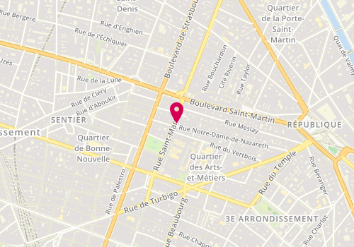 Plan de Soc Immobiliere St Martin, 314-316
314 Rue Saint-Martin, 75003 Paris