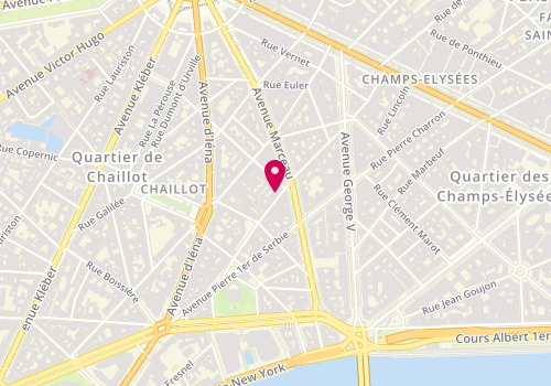 Plan de Troika Immobilier, 47 Rue de Chaillot, 75116 Paris