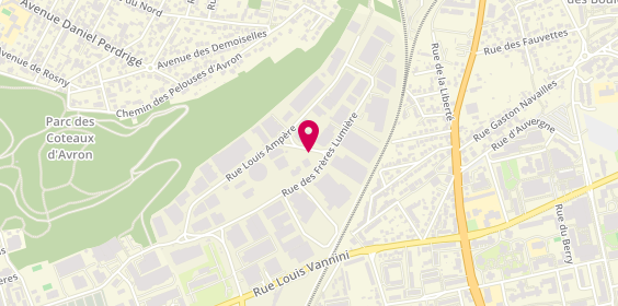 Plan de Association Syndicale Chanoux, 7 Rue Paul Langevin, 93330 Neuilly-sur-Marne