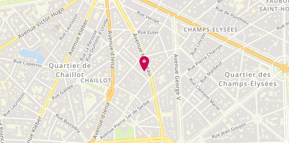 Plan de Compagnie Immobilière Marceau, 43 avenue Marceau, 75116 Paris
