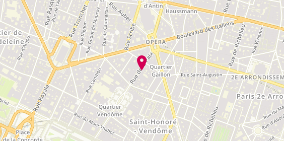 Plan de 6eme Sens Immobilier - Paris, 12 Rue de la Paix, 75002 Paris