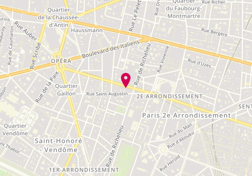Plan de Urban Conseil, 9 Rue du 4 Septembre, 75002 Paris