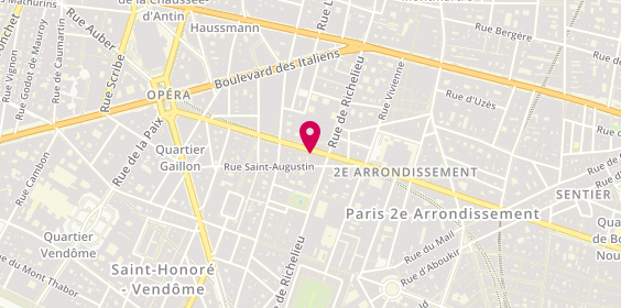 Plan de Rr Hotels & Finance, 9 Rue du 4 Septembre, 75002 Paris