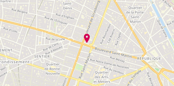 Plan de L'Immobilier Commercial, 8 Boulevard saint Denis, 75010 Paris