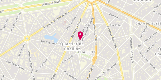 Plan de H.com, 17 Rue Dumont d'Urville, 75116 Paris