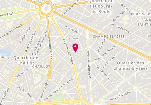 Plan de Twinkle Stone, 11 Rue Christophe Colomb, 75008 Paris