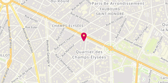 Plan de Giboire Promotion, 27 Rue de Marignan, 75008 Paris