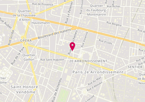 Plan de MF Immobilier, 9 Colonnes, 75002 Paris