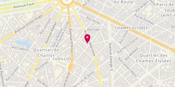 Plan de Wilford, 55 avenue Marceau, 75116 Paris