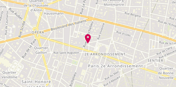 Plan de Fandore Immobilier, 9 Rue des Colonnes, 75002 Paris