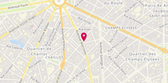 Plan de Civel, 56 avenue Marceau, 75008 Paris