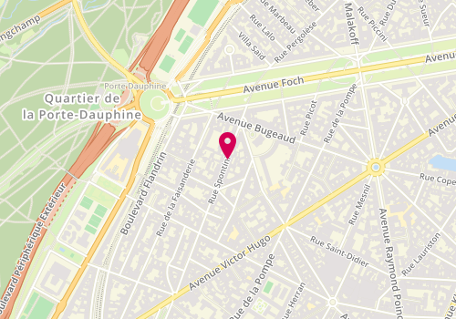 Plan de Idéal Investissement, 13 Rue Spontini, 75116 Paris