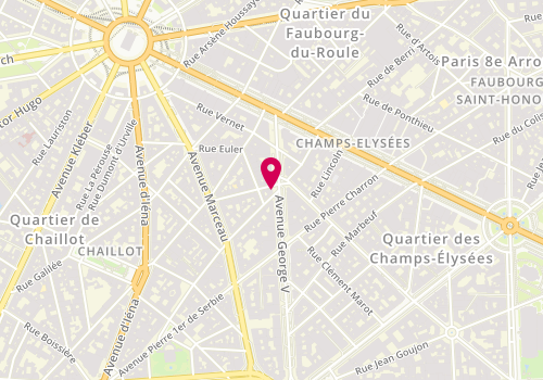 Plan de Maupiti, 39 Avenue George V, 75008 Paris