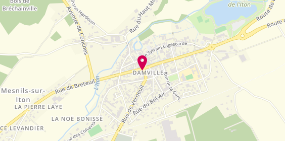 Plan de Damville Immobilier, 41 Rue de Verneuil, 27240 Mesnils-sur-Iton