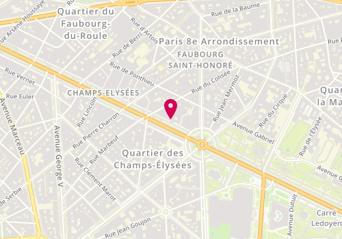 Plan de Paris Rental, Bât B 34 Avenue Champs Elysées, 75008 Paris