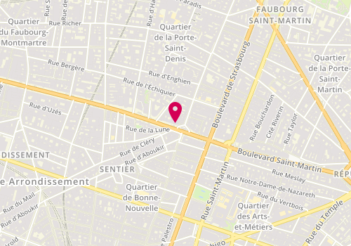 Plan de Benoît FOUCHER - Conseiller immobilier Paris - IAD, 8 Boulevard de Bonne Nouvelle, 75010 Paris
