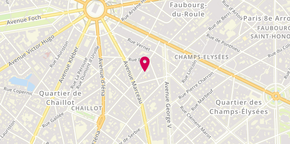 Plan de City GC, 42 Rue de Bassano, 75008 Paris