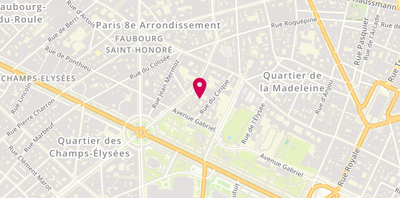 Plan de BOBIMMO.com, 5 Bis Rue du Cirque, 75008 Paris