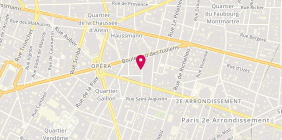 Plan de LEFEBURE Bernard, 23 Rue de Choiseul, 75002 Paris
