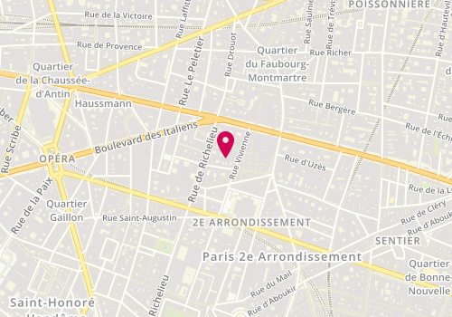 Plan de Home Like Home, 16 Rue Saint-Marc, 75002 Paris